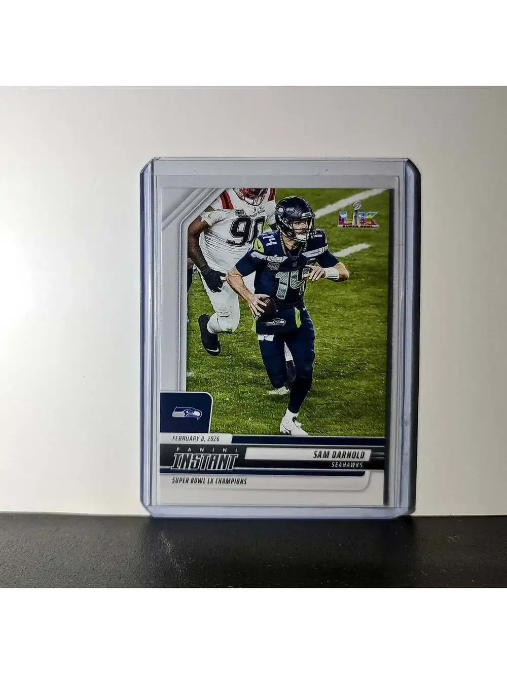 Sam Darnold 2026 Panini NFL Super Bowl LIX Champions #3 Card Seattle Seahawks